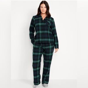 Women’s Flannel Pajama Set Medium
